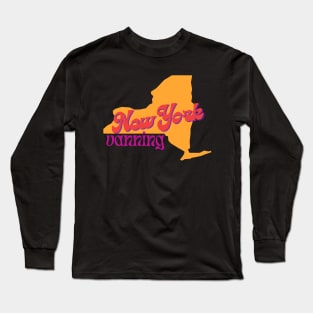 New York Vanning (Vintage Sunset) Long Sleeve T-Shirt